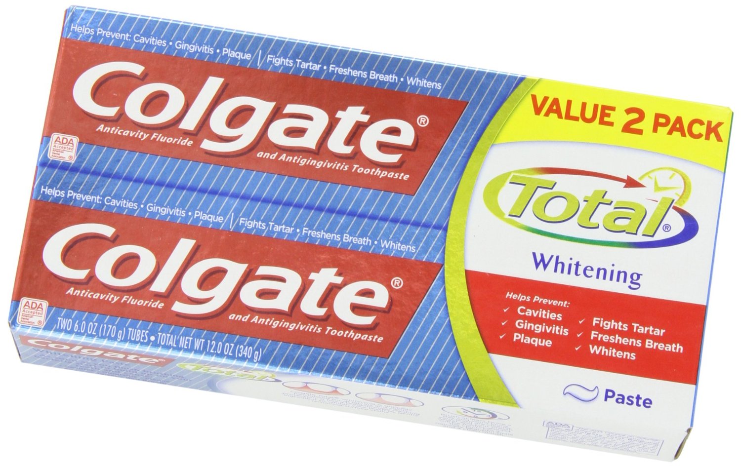 Colgate Total Whitening Toothpaste Twin Pack 1 81aWe3wGiWL. SL1500