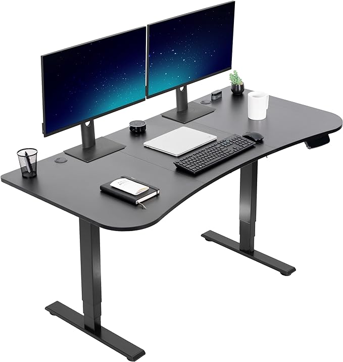 Vivo Electric Height Adjustable Deskfor Home Offices