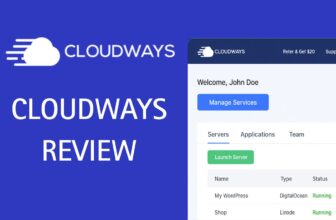 Cloudways hosting dashboard showing server setup interface.